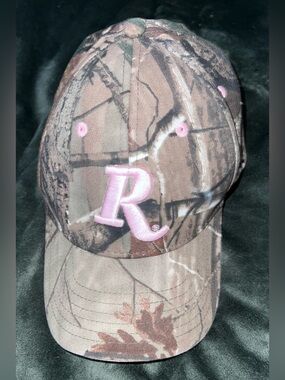 “R” Remington Camouflage Cap with Pink R